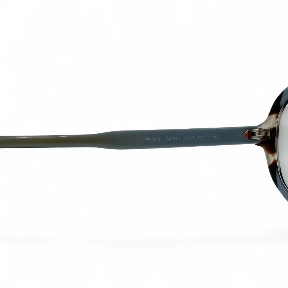 Prada VPR 03V KHR-1O1 Eyeglass Frames Blue Tortoise 54-17 Italy
